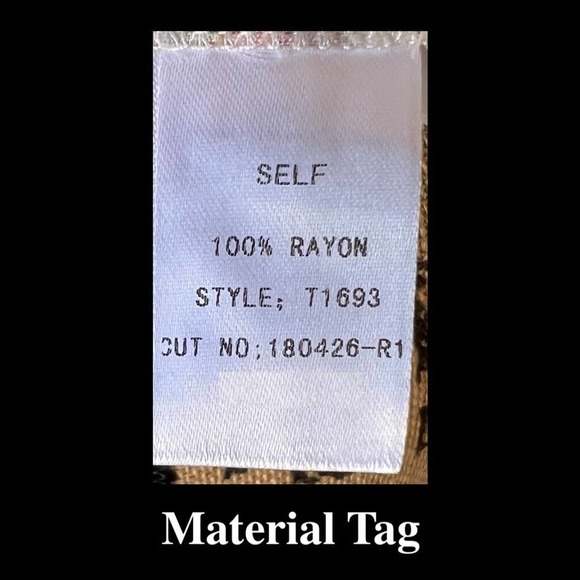 Blush BJ Pretty Airy Blouse Framed By Puffed Tie Sleeves Size Med - Picture 5 of 6